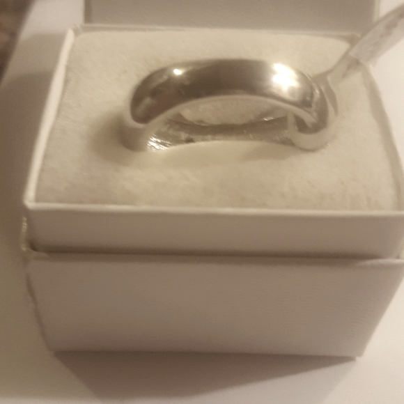 Braided X  Crossover Tapered Band Ring NEW DESIGNER 🧑‍🎨 INSPIRED 🧑‍🎨 crisscross - Picture 13 of 16